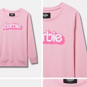 Torrid Barbie sweatshirt size 2